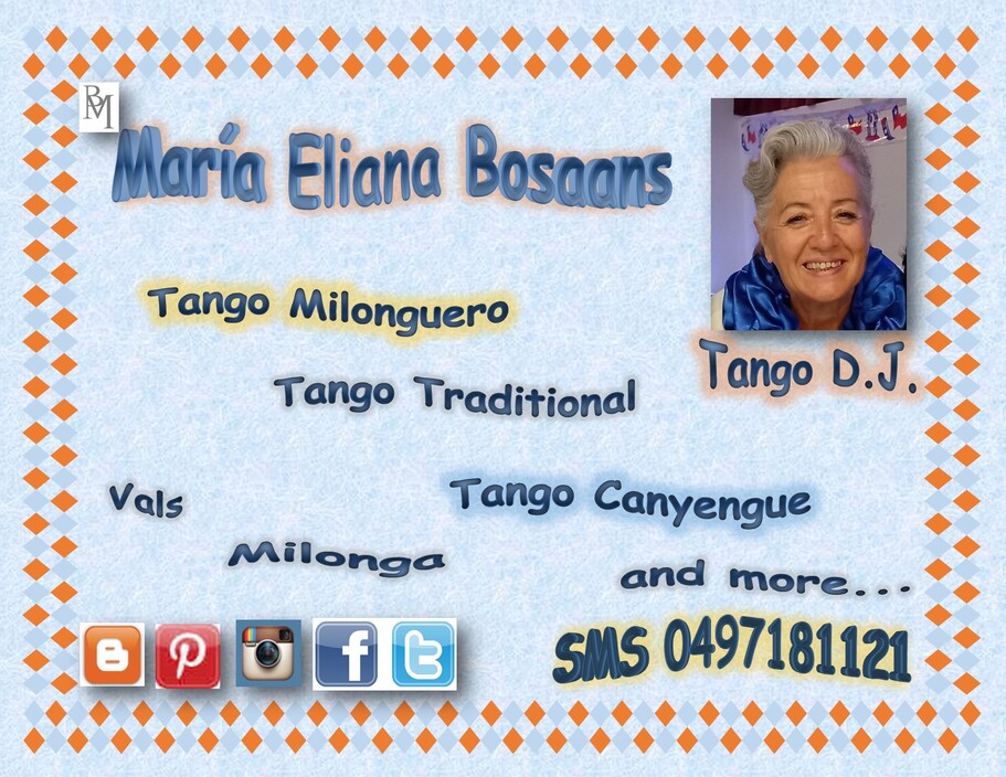 Maria Bosaans Pic 1 - Eliana DJ with more than 2 years of experience in Tango milonga