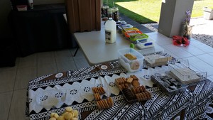 Redcliffe Coaches Tours & Charter Pic 2 - Time for Smoko Morning Tea on tour