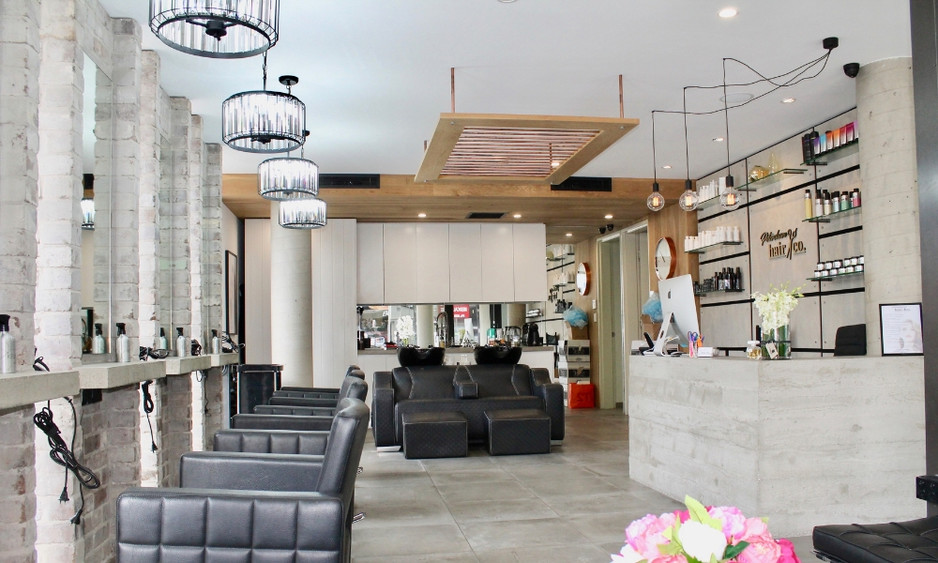 Petersham Hair Co Pic 1 - Luxury hair salon fitout