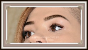 London Chic Lash and Brow Lounge Pic 5 - Our Volume Lash and Brow makeover using 200 lash extensions per eye