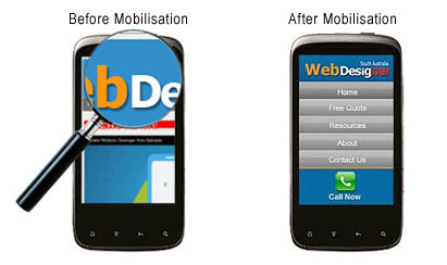 Web Designer Adelaide Pic 1 - Mobile website development in Adelaide