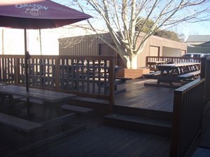 Shanahans Family Hotel Pic 5 - Deck Area