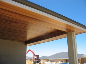 Next Generation Patios & Pergolas Pic 3 - Timber lined Patios