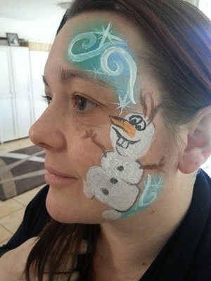 Embellish Face Painting and Hair Craft Pic 2 - Olaf