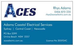 Adams Coastal Electrical Services Pic 2