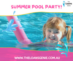 The Loans Genie Pic 2 - Lets have a Pool Party