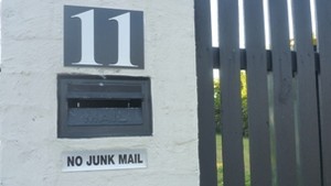 Allison's Plaques & Engraving Pic 3 - Reflective house number