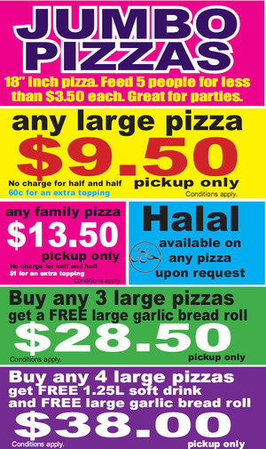 Johnny Boys Pizza Pic 2 - Pick Up Specials