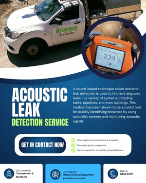 DJS Melbourne Plumbing Solutions Pic 5 - Need us to detect a leak We have the team equipment for it Get in contact with us now 8456 0507 ordersdjsmpscomau