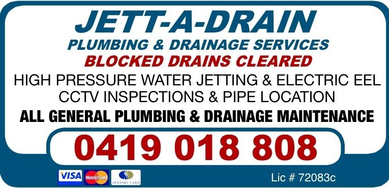 JETT-A-DRAIN Pic 1 - Give us a call for all your plumbing drainage maintenance problems