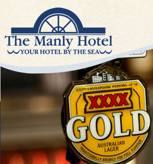 The Manly Hotel Pic 2 - The Manly Hotel enjoy a refreshing XXXX on Manly Harbour