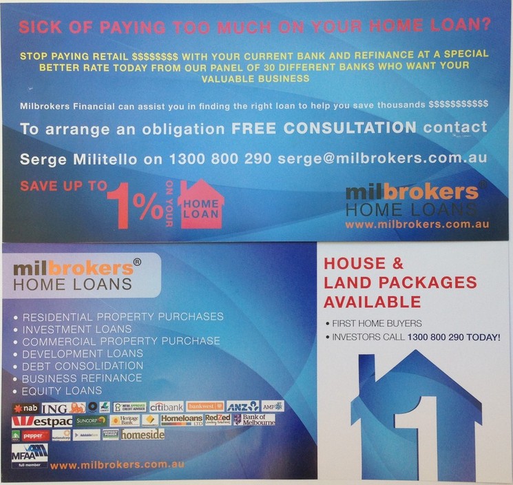 Milbrokers Home Loans Pic 1 - CALL TODAY TO START SAVING