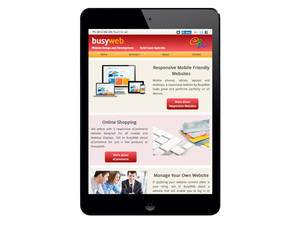 BusyWeb Pic 4 - Tablet Friendly