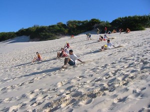 Straddie Adventures Pic 2 - Sandboarding fun for all ages