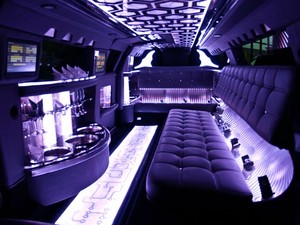 Silver Service Limousines Pic 3 - inside a chrysler limo