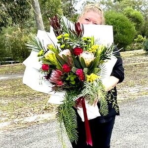 Flowers for Jane Pic 5 - Bouquet of Birthday flowers for a surprise delivery