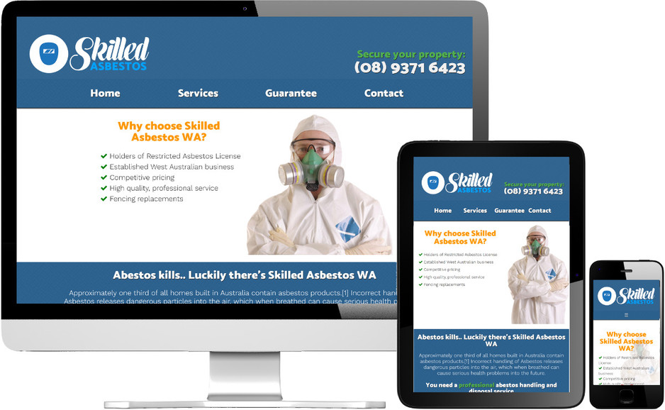 Zorro Rojo Pic 2 - Skilled Asbestos WA Responsive website design by Zorro Rojo Perth