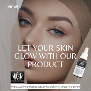 Hands-On Laser Cosmetic Clinic Pic 2 - Active Pro B Serum Australian Made