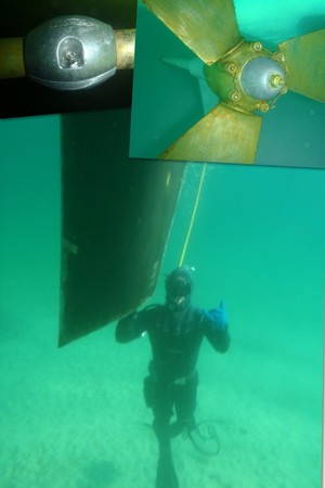 Bowline Marine Moorings and Divers Pic 2 - Bowline Marine Hull Clean Divers and Mooring Service