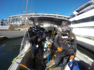 Bowline Marine Moorings and Divers Pic 5 - Bowline Marine Hull Clean Divers and Mooring Service