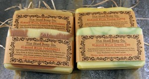 Tin Shed Soap Co. Pic 4 - Goats milk handmade soap with lemongrass essential oils Tin Shed Soap Co Australia Buy online