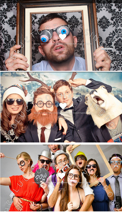 The Blue Tooth Kissing Booth Pic 1 - byron bay photo booth shenanigans