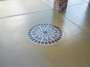 G.C. Concrete Resurfacing Pic 4 - Decorative mosaic pattern