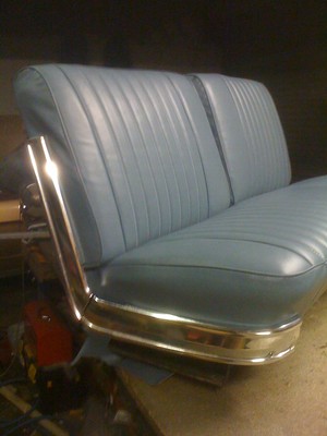 A C Upholstery Pic 2 - Restored bench seat