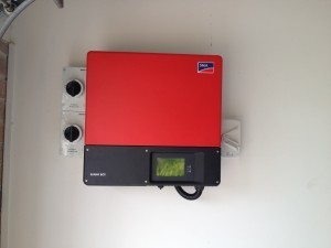 Hay Solar Pic 5 - Almost completed German Sunnyboy inverter neat work