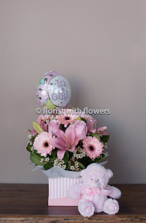 Florist With Flowers Pic 5 - We have a great range of gifts available for a new baby