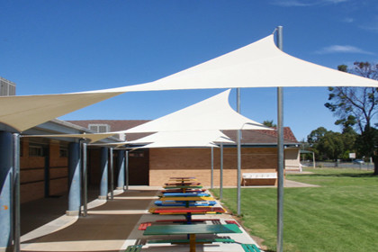 Selbys Canvas and Shade Pic 1 - School Shade Sail