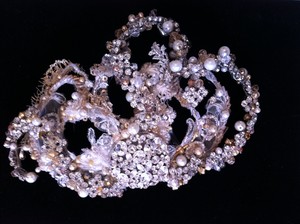 CAILIN ALAINN Bespoke Headwear & Accessories Pic 3 - Handmade crystal and pearl bridal headpiece custom order Cailin Alainn