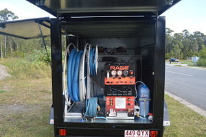 PowerClean Industries Australia Pic 2 - Business start ups trailer with Sapphire Scientific Rage Carpet Cleaning Truckmount