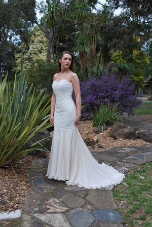 Barbara Urbanski Bridal Pic 2 - romantic lace silk gown