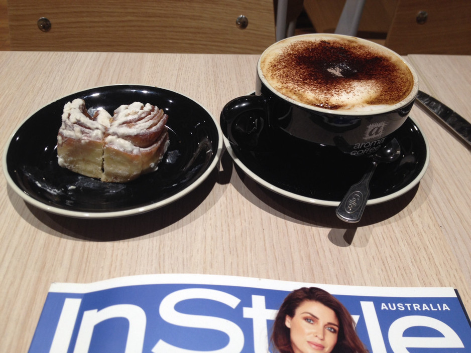 Pasta Pantry Pic 1 - Coffee and cinnamon roll