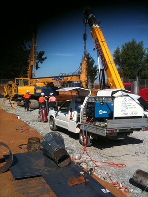 Aardvark mobile on site welding Pic 3 - Mobile Welder