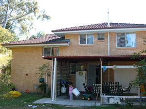 Allan Tierney Constructions Pic 5 - Before extension to rear of the house for a deck playroom and dining room