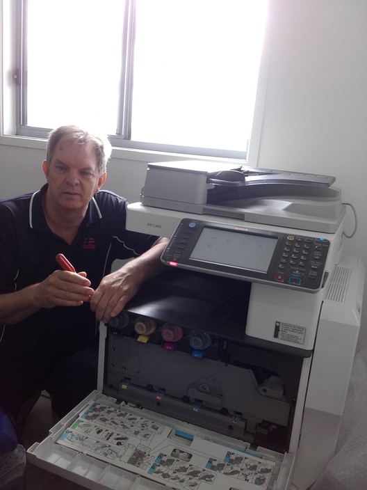 Abafax Printer and Copier Services Pic 1 - On Site printer repair service to colour and mono machines in Brisbane