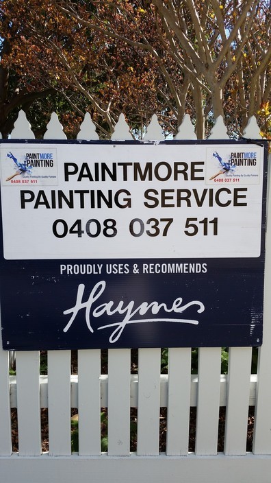 Paintmore Painting Pic 1 - our sign