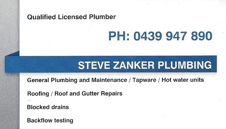 Steve Zanker Plumbing Pic 1