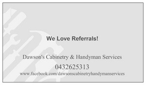 Dawson's Cabinetry & Handyman Services Pic 2