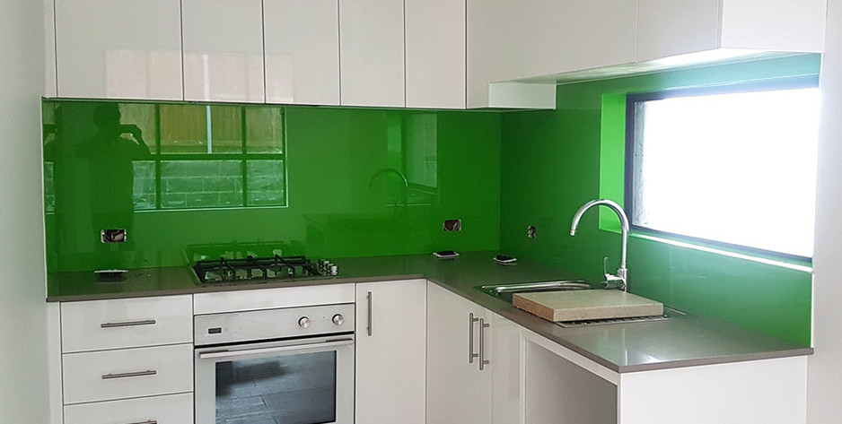 A&E Glass Design & Painting Pic 1 - Painted Glass Splashback