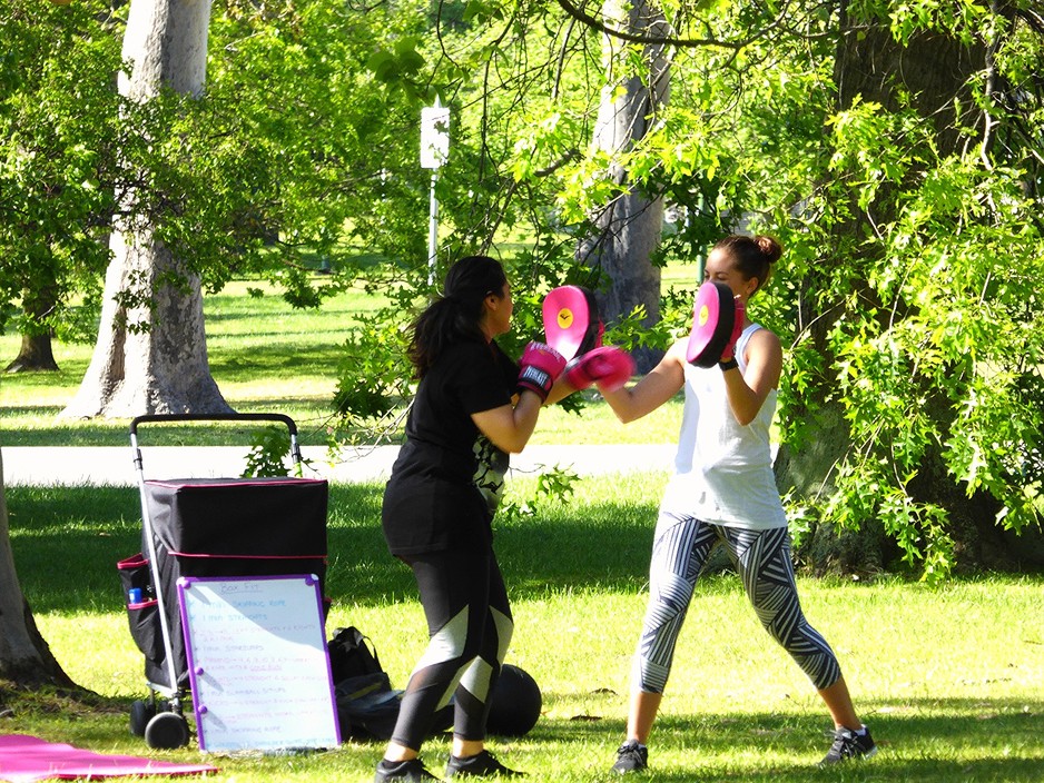 Anuyu Female Fitness Pic 2 - 1 to 1 Boxing Session