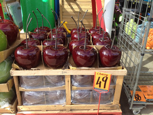 Bunnings Burleigh Heads Warehouse Pic 4 - Big decorative apples plums Bunnings