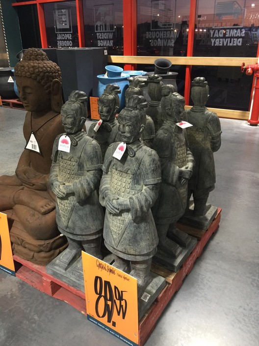 Bunnings Burleigh Heads Warehouse Pic 1 - Terracotta warriors