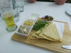 The Wharf Pic 3 - Pita and trio of dips