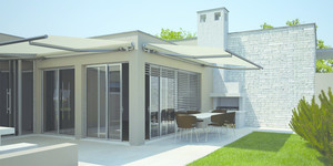 Evaya Pic 5 - Folding Arm Awnings