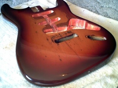 Rock Belt Music Pic 1 - 1962 Fender Stratocaster Body Repair