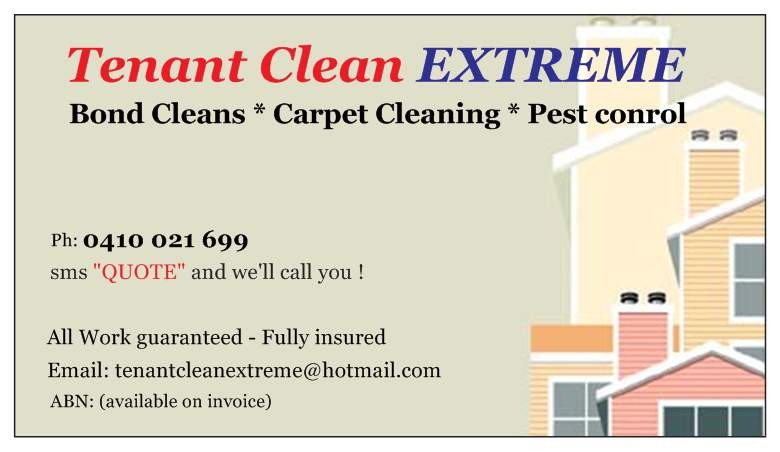 Tenant Clean Extreme Pic 1