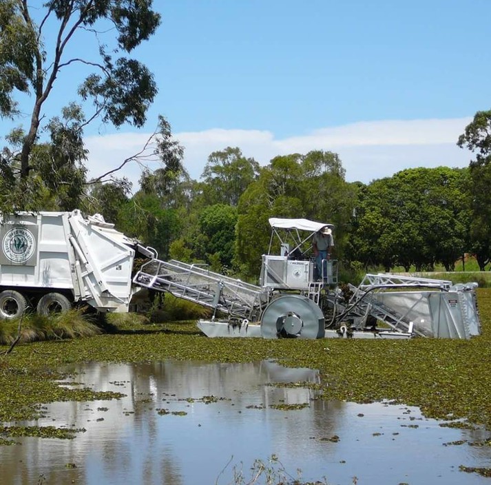 Aquatic Weed Harvester Australia Pic 1